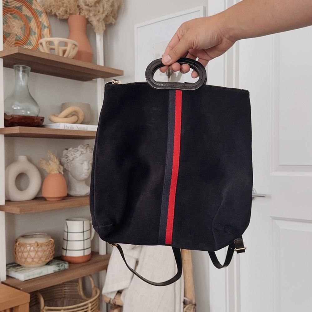 Clare V Marcelle Suede Backpack